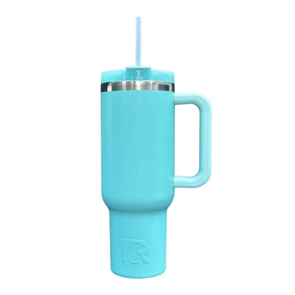 RTIC 40oz ROAD TRIP TUMBLER (CERAMIC LINING) - LAGOON